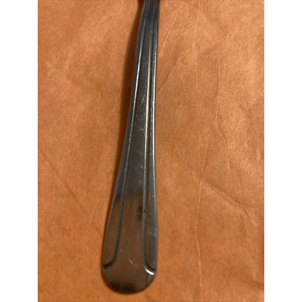 Wallace Silver DELUXE DOMINION Stainless Flatware 3 Teaspoons 6” China Lot Of 3 - Picture 2 of 5